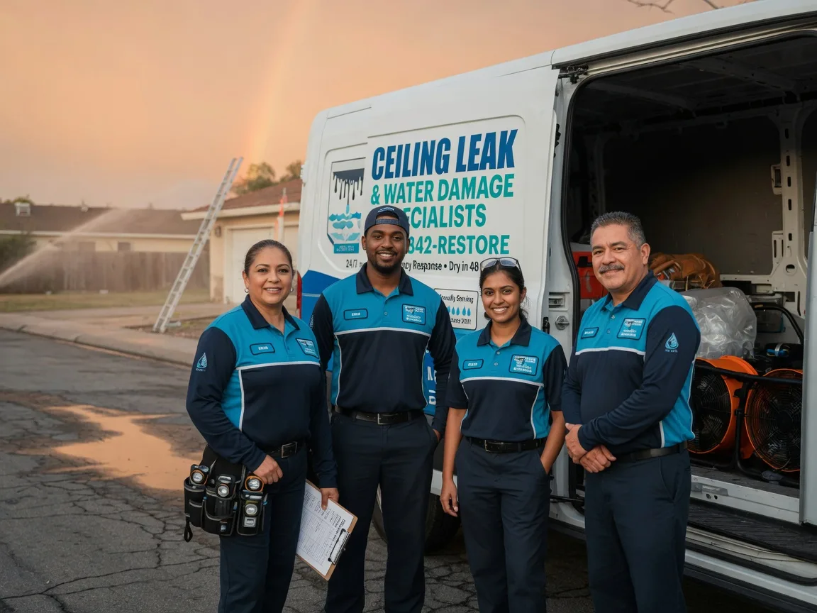 Ceiling Leak Cleanup company in Crimora, VA